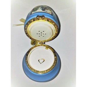 Mr. Christmas Musical Bell Ornament Porcelain